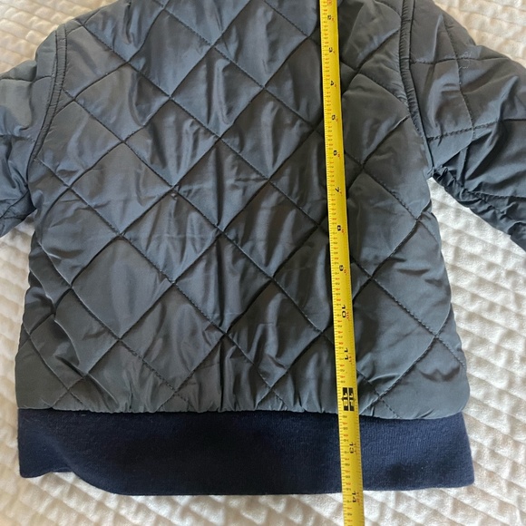 THE CHILDRENS PLACE BABY BOY 18-24 MONTHS BLUE QUILTED JACKET - Picture 9 of 15